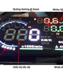 HUB OBD2 Hiển Thị Kính Lái 3