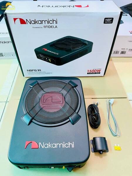 Loa sub gầm ghế ô Tô NAKAMICHI NBF 8.1A Loa sub gầm ghế ô Tô NAKAMICHI NBF 8.1A
